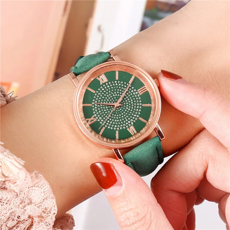 2020 Starry Sky Dial Watches for Women Fashion Roman Scale Rhinestone Leather Ladies Quartz Watch Female Wrist Watch reloj mujer 2020 Starry Sky Dial Watches for Women Fashion Roman Scale Rhinestone Leather Ladies Quartz Watch Female Wrist Watch reloj mujer