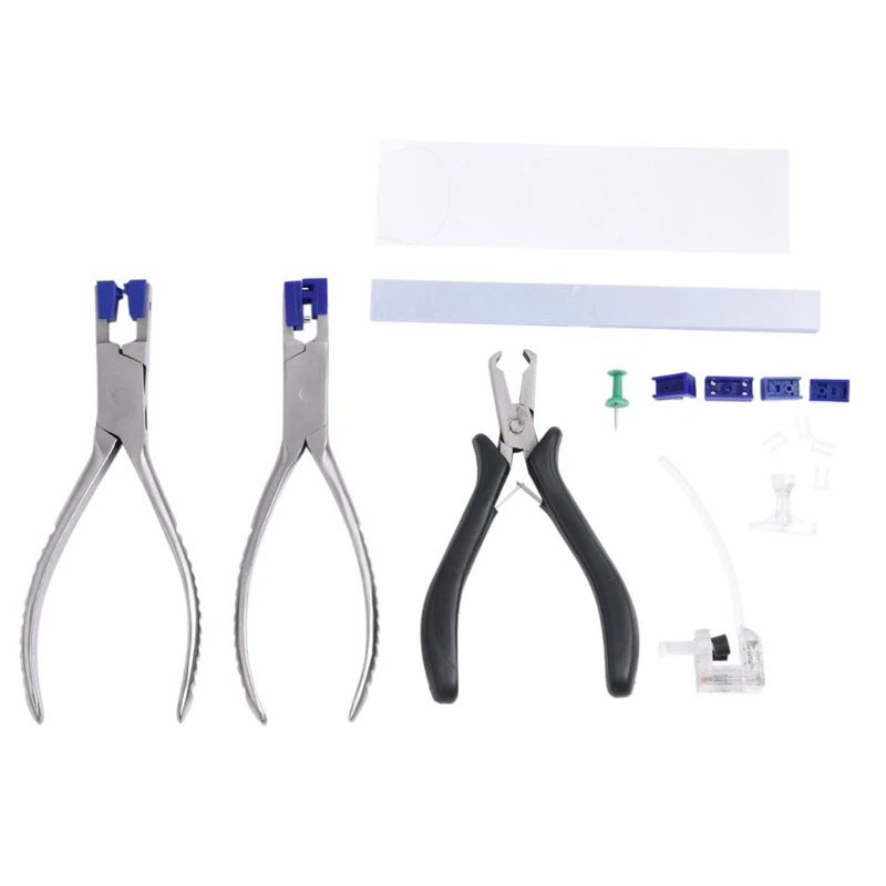 Eyeglass Tool Kit Rimless Eyeglasses Repair Disassembly Pliers Tools