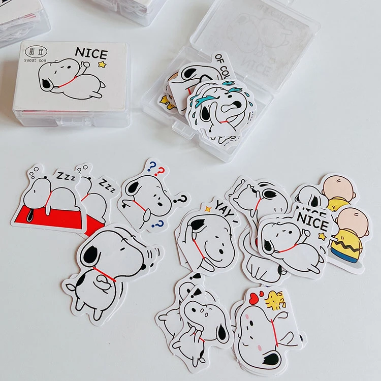 44 Sheets Cartoon Puppy Cute Expression Decorative Stickers Box Student Notebook Mobile Phone Shell Diy Label Sticker Stationery
44 Sheets Cartoon Puppy Cute Expression Decorative Stickers Box Student Notebook Mobile Phone Shell Diy Label Sticker Stationery