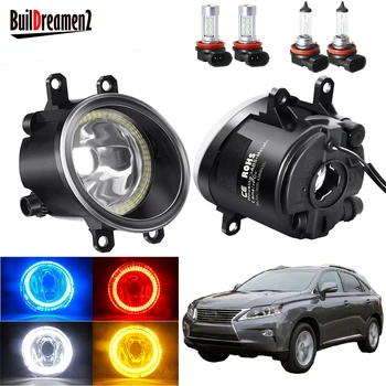 Angel Eye Fog Light Assembly For Lexus RX350 RX450h 2010-2013 Car H11 Front Bumper Fog Light Halo Ring Daytime Running Lamp 12V
Angel Eye Fog Light Assembly For Lexus RX350 RX450h 2010-2013 Car H11 Front Bumper Fog Light Halo Ring Daytime Running Lamp 12V