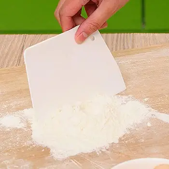 Baking Tools Scraper Reusable Soft Plastic Cutter Dough Cake Cream Spatula Scrapers Home Kitchen Baking Tool Scraper Cake Tool
Baking Tools Scraper Reusable Soft Plastic Cutter Dough Cake Cream Spatula Scrapers Home Kitchen Baking Tool Scraper Cake Tool