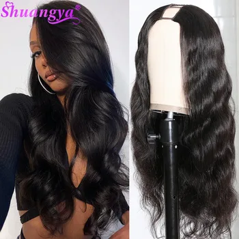 Shuangya hair U PART WIGS 100% Remy Human Hair Wigs Brazilian Virgin Hair Body Wave Wigs QUICK & EASY AFFORDABLE Glueless Wigs 
Shuangya hair U PART WIGS 100% Remy Human Hair Wigs Brazilian Virgin Hair Body Wave Wigs QUICK & EASY AFFORDABLE Glueless Wigs
