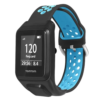 For Huami Tomtom Runner 3 Tomtom Adventurer Strap Soft Silicone Breathable Watchband Two-color Venting Hole Watch Band
For Huami Tomtom Runner 3 Tomtom Adventurer Strap Soft Silicone Breathable Watchband Two-color Venting Hole Watch Band