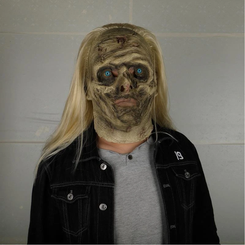 The Walking Dead Cosplay Melting Horror Costume Adult Mask Full Face Party Halloween Accessories Dead Scary Head Funny Latex Wig
The Walking Dead Cosplay Melting Horror Costume Adult Mask Full Face Party Halloween Accessories Dead Scary Head Funny Latex Wig