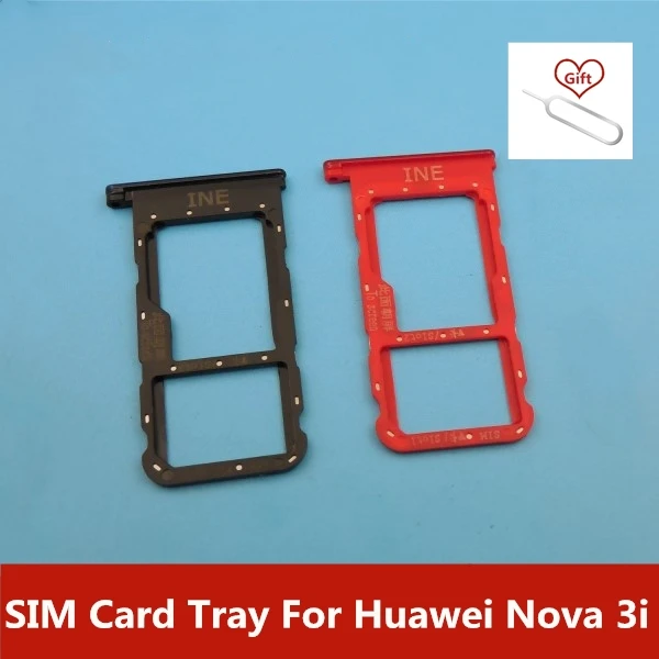 For Huawei Nova 3i SIM Card Tray Holder Card Slot Adapter For Huawei P Smart+ 2018 Replacement Repair Spare Parts
For Huawei Nova 3i SIM Card Tray Holder Card Slot Adapter For Huawei P Smart+ 2018 Replacement Repair Spare Parts