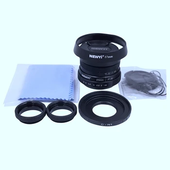 ABKT-Newyi 25Mm F/1.8 Cctv Mini Lens for All 1 Mount Mirror Camera and Hood Adapter 7 in 1 Kit
ABKT-Newyi 25Mm F/1.8 Cctv Mini Lens for All 1 Mount Mirror Camera and Hood Adapter 7 in 1 Kit