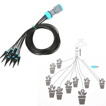 10 Way Automatic Permeating Watering Device Drip Irrigation System Garden Greenhouse Planting Tools
10 Way Automatic Permeating Watering Device Drip Irrigation System Garden Greenhouse Planting Tools