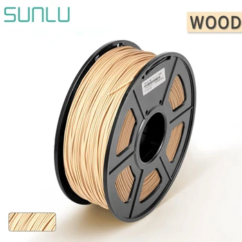

SUNLU Wood Filament PLA 1kg 1.75mm Diameter Tolerance +/-0.02mm Wood Texture Bubble Free FDM 3D Printer Material Fast Delivery