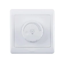 1Pcs 86 Type Dimmer Switch Panel Wall 220V High Power 450W Stepless Switch Dimmer Incandescent Lamp
1Pcs 86 Type Dimmer Switch Panel Wall 220V High Power 450W Stepless Switch Dimmer Incandescent Lamp