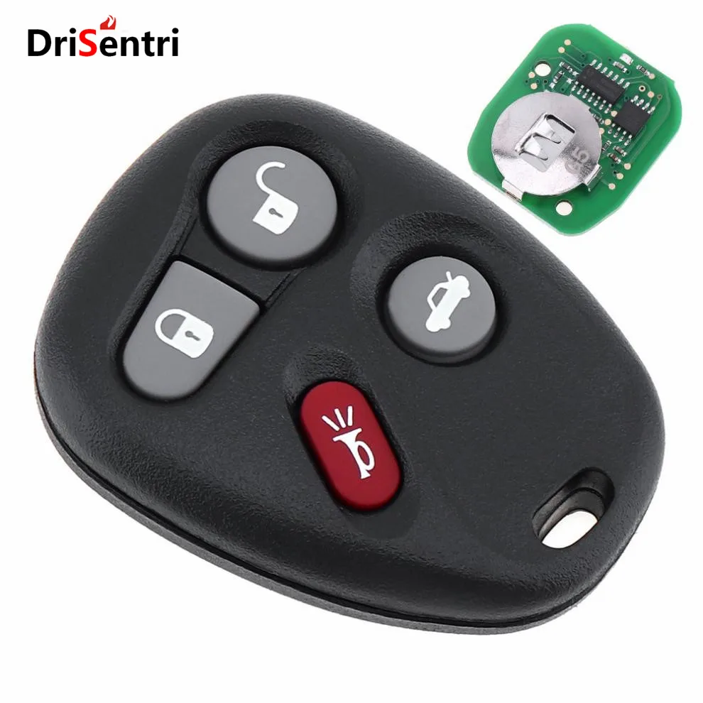 315MHZ Keyless Entry Remote Key Fob ABO1502T for Chevrolet / Impala / Monte / Carlo 2001-2005 Pontiac / Grand / Prix 2004
315MHZ Keyless Entry Remote Key Fob ABO1502T for Chevrolet / Impala / Monte / Carlo 2001-2005 Pontiac / Grand / Prix 2004