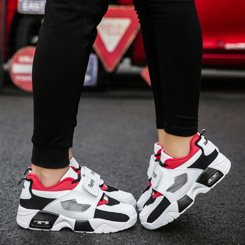 Men's air cushion in spring Couple running shoes Leather shoes with thick soles basketball shoes designers white Sneakers
Men's air cushion in spring Couple running shoes Leather shoes with thick soles basketball shoes designers white Sneakers