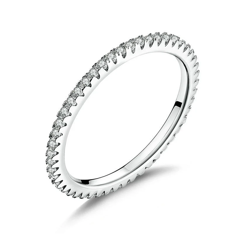 Fashion 925 Sterling Silver Crystal Finger Rings For Women Girls Wedding Engagement Rhinestone Trendy Jewelry Wholesale
Fashion 925 Sterling Silver Crystal Finger Rings For Women Girls Wedding Engagement Rhinestone Trendy Jewelry Wholesale