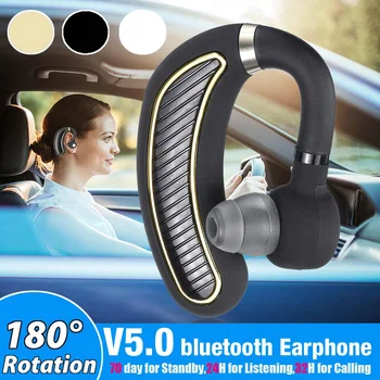 Wireless Bluetooth Portable Lightweight Headset Bluetooth 5.0 Earhook Noise Cancelling Earpiece Hands-free Headphone with Mic
Wireless Bluetooth Portable Lightweight Headset Bluetooth 5.0 Earhook Noise Cancelling Earpiece Hands-free Headphone with Mic