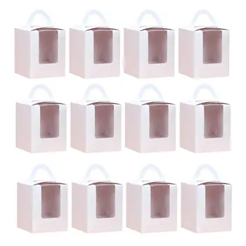 60pcs Cake Box Unique Simple White Fashion Cute Gift Cake Box Portable Cake Box Tote Cake Box
60pcs Cake Box Unique Simple White Fashion Cute Gift Cake Box Portable Cake Box Tote Cake Box