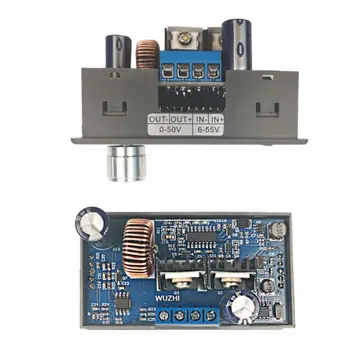 50V 5A CNC Step-down Adjustable Power Supply Module Constant Voltage Current Stabilization LCD Digital Display DIY Power Module
50V 5A CNC Step-down Adjustable Power Supply Module Constant Voltage Current Stabilization LCD Digital Display DIY Power Module