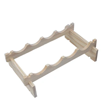 Wine Rack Wooden Assemble 4-bottles Creative Wine Display Stand Bottles Storage Shelf Wine Storage Rack for Restaurant Bar A35
Wine Rack Wooden Assemble 4-bottles Creative Wine Display Stand Bottles Storage Shelf Wine Storage Rack for Restaurant Bar A35