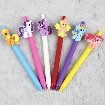 6 PCS/lot Korean Cartoon Stationery 0.5mm Black ink Gel Pen Creative Gel pen set Black Ink Pens For Students School Supplies 
6 PCS/lot Korean Cartoon Stationery 0.5mm Black ink Gel Pen Creative Gel pen set Black Ink Pens For Students School Supplies