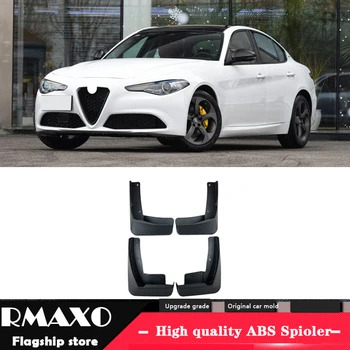 

For Alfa Romeo Giulia SUV 2016-2019 Mudflaps Splash Guards Front With color and rear Mud Flap Mudguards Fender Modified special