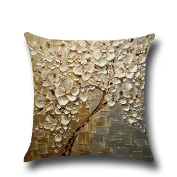 6PC 3D Painting Tree Flower Cushion Cover 3D Soft Cotton Linen Cushion Cover Throw Pillowcase For Bedroom Car Pillow Cover
6PC 3D Painting Tree Flower Cushion Cover 3D Soft Cotton Linen Cushion Cover Throw Pillowcase For Bedroom Car Pillow Cover