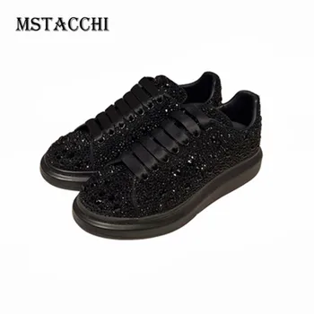 MStacchi Elegant Crystal Shoes Men Sneakers Round Toe Lace-Up Cow Suede Fashion Thick Bottom Classics Mid Heel Board Shoes 2020
MStacchi Elegant Crystal Shoes Men Sneakers Round Toe Lace-Up Cow Suede Fashion Thick Bottom Classics Mid Heel Board Shoes 2020