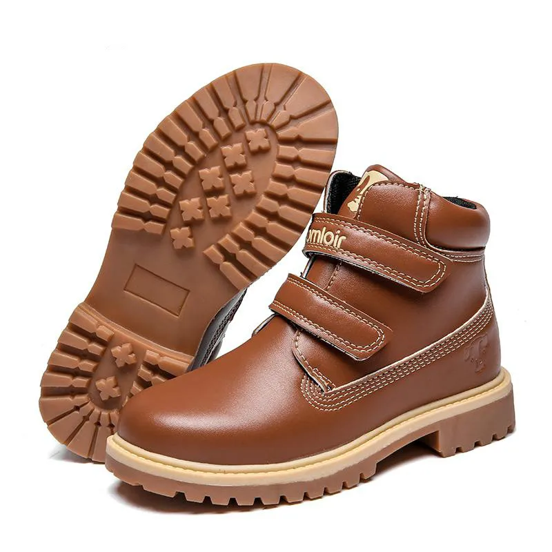 kids Boots 2019 Winter New Genuine Leather Children Martin Boots For Boys Shoes Fashion Plush Warm Non-slip Rubber Snow Boots 
kids Boots 2019 Winter New Genuine Leather Children Martin Boots For Boys Shoes Fashion Plush Warm Non-slip Rubber Snow Boots