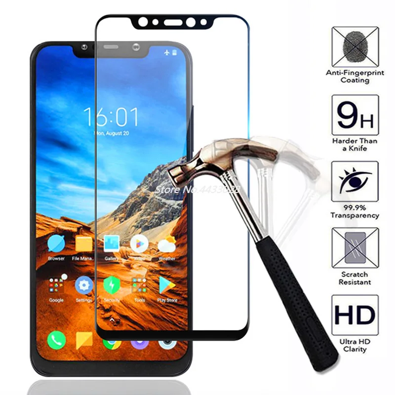 Tempered Protective Glass for Xiaomi Mi Pocophone F1 Screen Protector for Xiaomi Pocophone F1 Tempered Glass Film Protector
Tempered Protective Glass for Xiaomi Mi Pocophone F1 Screen Protector for Xiaomi Pocophone F1 Tempered Glass Film Protector