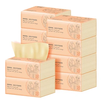 10 Packs Disposable Bamboo Pulp Paper Portable Facial Tissue for Cosmetic
10 Packs Disposable Bamboo Pulp Paper Portable Facial Tissue for Cosmetic