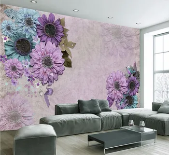 CJSIR Custom Photo Wallpaper 3D Mural Purple Flower Jewelery TV Wall Background Papel De Parede Wall Paper Wallpaper Decors 
CJSIR Custom Photo Wallpaper 3D Mural Purple Flower Jewelery TV Wall Background Papel De Parede Wall Paper Wallpaper Decors