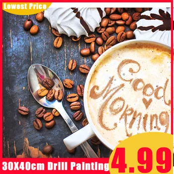 5D DIY Diamond Painting Full Square/Round Drill "Coffee Morning" Pattern Diamond Embroidery Cross Stitch Mosaic Home Decor Gift
5D DIY Diamond Painting Full Square/Round Drill "Coffee Morning" Pattern Diamond Embroidery Cross Stitch Mosaic Home Decor Gift