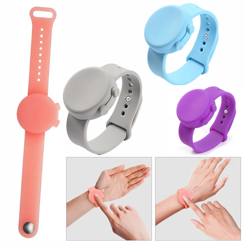 Wristband Hand Dispenser with Bottle Hand Sanitizer Disinfectant Silicone Bracelet Wearable Hand Sanitizer Dispenser Pumps
Wristband Hand Dispenser with Bottle Hand Sanitizer Disinfectant Silicone Bracelet Wearable Hand Sanitizer Dispenser Pumps