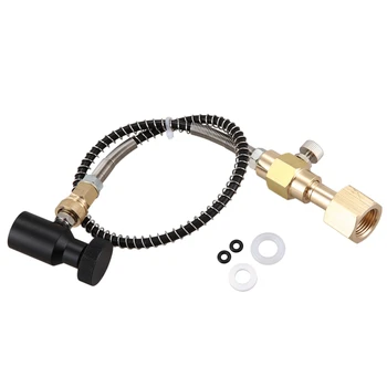 Soda Club Co2 Cylinder Refill Adapter with Connection CGA320 with Reinforce Hose and On/Off Adapter
Soda Club Co2 Cylinder Refill Adapter with Connection CGA320 with Reinforce Hose and On/Off Adapter