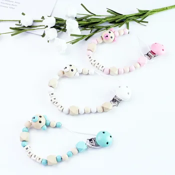 Pacifier Clip Chain Baby Infant Soothie Accessories Silicone Beads Paci Holder Clips Teether Prevent drop down Toy 0805-4
Pacifier Clip Chain Baby Infant Soothie Accessories Silicone Beads Paci Holder Clips Teether Prevent drop down Toy 0805-4