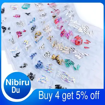 60 pcs/bag Crystal AB Teardrop Nail Crystals Flat Back Stones Drop Shape Rhinestones For Glass Design Decorations 3D Nails Art
60 pcs/bag Crystal AB Teardrop Nail Crystals Flat Back Stones Drop Shape Rhinestones For Glass Design Decorations 3D Nails Art