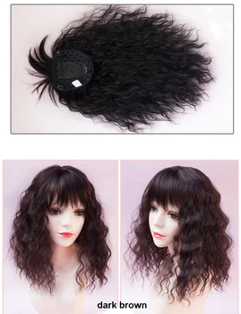 2020 High Quality Natural Color Closure with Air Bangs for Women Curly Corn Perm Hair Synthetic Hair Clip Closure 18inch
2020 High Quality Natural Color Closure with Air Bangs for Women Curly Corn Perm Hair Synthetic Hair Clip Closure 18inch