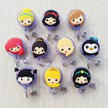 1 Pcs Cute Princess cartoon Telescopic Badge Reel Bus card student nurse ID Name Card Badge Holder 2020 New Office Supplies
1 Pcs Cute Princess cartoon Telescopic Badge Reel Bus card student nurse ID Name Card Badge Holder 2020 New Office Supplies