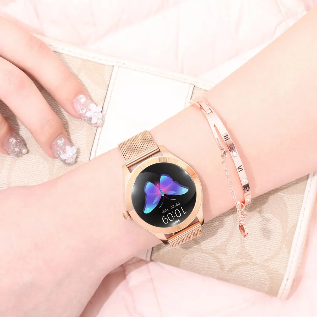 KW10 Ladies Fashion Heart Rate Monitoring Sports Step Sleep Quality Monitoring Flip Wrist Bright Waterproof Smart Bracelet
KW10 Ladies Fashion Heart Rate Monitoring Sports Step Sleep Quality Monitoring Flip Wrist Bright Waterproof Smart Bracelet