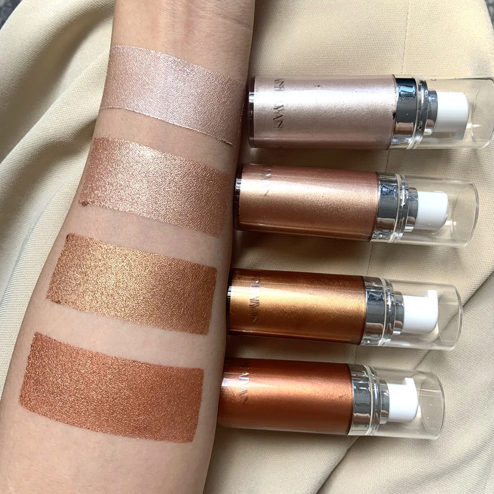 HANDAIYAN Makeup Highlighter Illuminator Contouring Makeup Metallic Liquid Face Body Luminizer Shimmer Highlighter Palette TSLM2
HANDAIYAN Makeup Highlighter Illuminator Contouring Makeup Metallic Liquid Face Body Luminizer Shimmer Highlighter Palette TSLM2