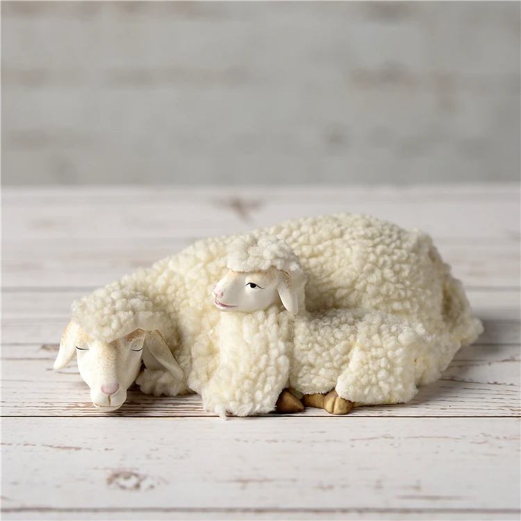 Ceramic Hand Painted Pastoral Style Sheep Mother and Son Ornaments Home Decoration Gifts
Ceramic Hand Painted Pastoral Style Sheep Mother and Son Ornaments Home Decoration Gifts