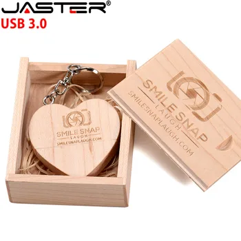 JASTER 64GB wooden heart shape usb3.0 + packing box USB flash drive pendrive 4GB 16GB 32GB photography gift customizable LOGO
JASTER 64GB wooden heart shape usb3.0 + packing box USB flash drive pendrive 4GB 16GB 32GB photography gift customizable LOGO