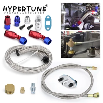Hypertune - T3 T4 T3/T4 T70 T66 TO4E Turbo Oil Feed Line Oil Return Line Oil Drain Line Kit blue and red HT-TOL21
Hypertune - T3 T4 T3/T4 T70 T66 TO4E Turbo Oil Feed Line Oil Return Line Oil Drain Line Kit blue and red HT-TOL21