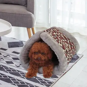 Multi-purpose Pet Cat House Removable Washable Pet Tunnel Cat Bed Mat Warm Plush Collapsible Cat Cave Pet Sleeping Bed
Multi-purpose Pet Cat House Removable Washable Pet Tunnel Cat Bed Mat Warm Plush Collapsible Cat Cave Pet Sleeping Bed