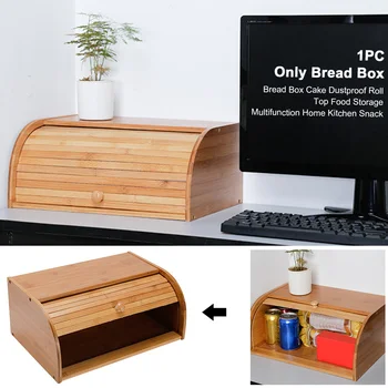 Bread Box Home Kitchen Dustproof Roll Top Pastry Food Storage Restaurant Large Capacity Clamshell Multifunction Cake Case
Bread Box Home Kitchen Dustproof Roll Top Pastry Food Storage Restaurant Large Capacity Clamshell Multifunction Cake Case