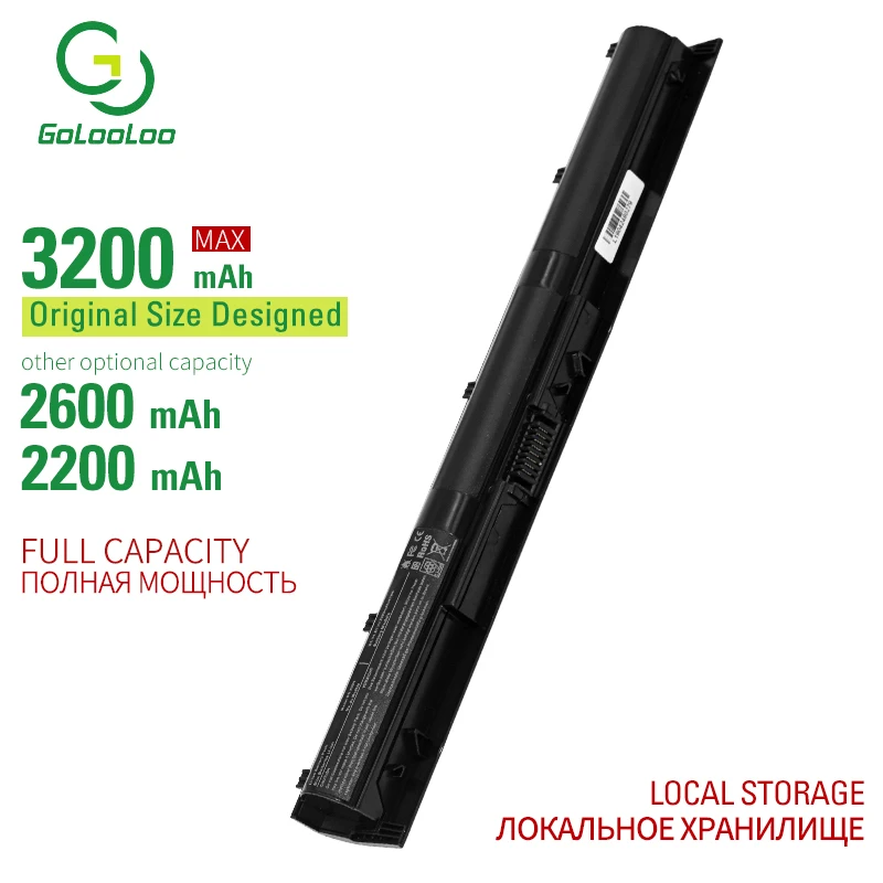 Golooloo 4 cells laptop battery for Hp Pavilion 14-ab005TU ab006TU ab011TX ab012TX ab013TX 15-ab016TU ab017TU ab018TU ab036TX
Golooloo 4 cells laptop battery for Hp Pavilion 14-ab005TU ab006TU ab011TX ab012TX ab013TX 15-ab016TU ab017TU ab018TU ab036TX
