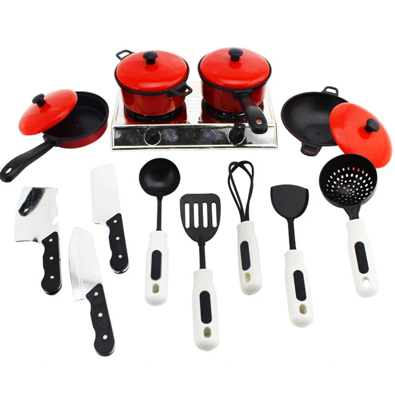 Kid Kitchen Toys 17Pcs/Set Simulated Mini Kitchen Cookware Pot Pan Set Tableware Pretend Play Safe Cute Children Girl Toy Gift
Kid Kitchen Toys 17Pcs/Set Simulated Mini Kitchen Cookware Pot Pan Set Tableware Pretend Play Safe Cute Children Girl Toy Gift
