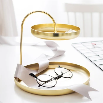 Metal Storage Tray Double-Layer Desktop Rack Storage Tray Kitchen Desktop Fruit Double-Layer Storage Rack
Metal Storage Tray Double-Layer Desktop Rack Storage Tray Kitchen Desktop Fruit Double-Layer Storage Rack