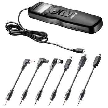Neewer LCD Timer Shutter Release Remote Control for Canon 700D/T5i 650D/T4i 550D/T2i 60D, 5D MarkIII 6D 70D 7D MarkII
Neewer LCD Timer Shutter Release Remote Control for Canon 700D/T5i 650D/T4i 550D/T2i 60D, 5D MarkIII 6D 70D 7D MarkII