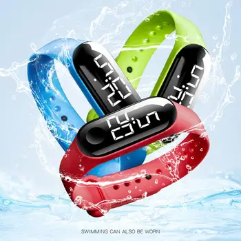 M3 Children Solid Color Adjustable Strap LED Digital Electronic Wrist Watch erkek kol saati мужские часы reloj mujer
M3 Children Solid Color Adjustable Strap LED Digital Electronic Wrist Watch erkek kol saati мужские часы reloj mujer