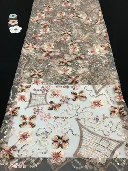 New Dazzling Design 2020 Sequins Net Lace Fabric Guinean Wedding Dresses Sewing Cream Color Sequined Guipure Mesh Tulle Material
New Dazzling Design 2020 Sequins Net Lace Fabric Guinean Wedding Dresses Sewing Cream Color Sequined Guipure Mesh Tulle Material