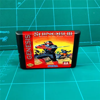 Shinobi III Return of the Ninja Master - 16 bit MD Games Cartridge For MegaDrive Genesis console 
Shinobi III Return of the Ninja Master - 16 bit MD Games Cartridge For MegaDrive Genesis console