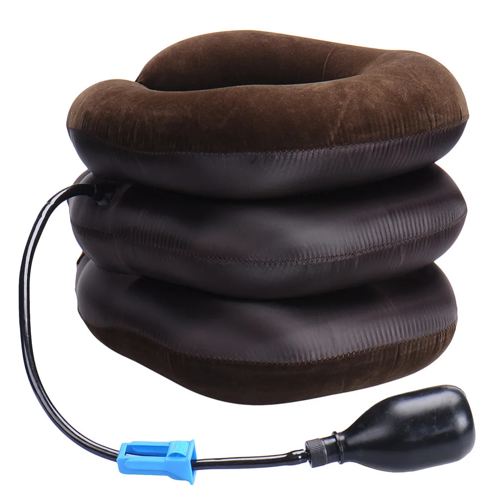 Cervical Neck Traction Collar Device Inflatable Pillow Effective Instant Relief new
Cervical Neck Traction Collar Device Inflatable Pillow Effective Instant Relief new